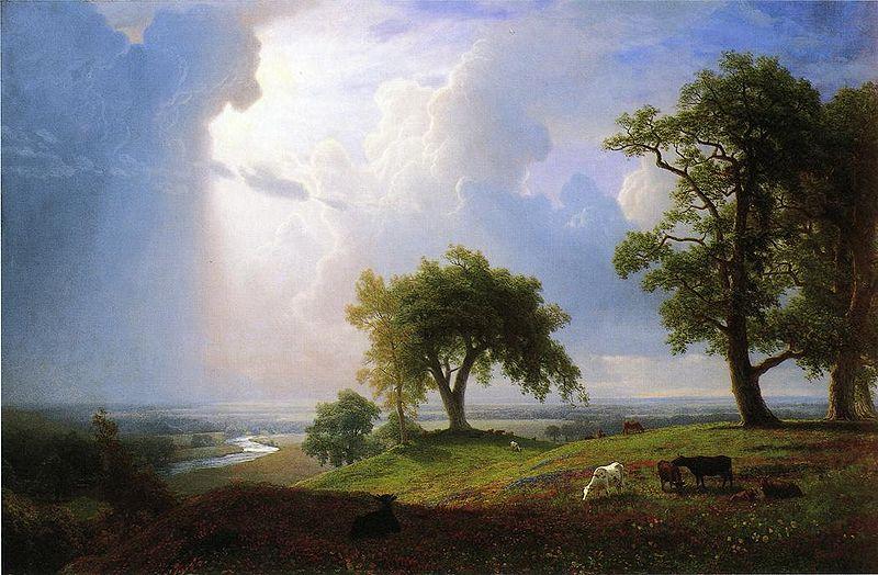Albert Bierstadt California Spring oil painting picture